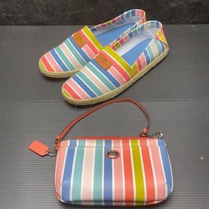 COPY - Beautiful Coach Bag with Matching Espadrilles